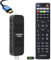 SHUNWEIQTEK Q265 Mini Decoder Digitale Terrestre 2025 con USB PVR Registrazione e Lettore Multimediale, Decoder DVB-T2 con Telecomando 2in1 e H265 HEVC Main10