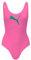PUMA Swmisuit 100000072 Costume da Bagno, Rosa, XS Donna
