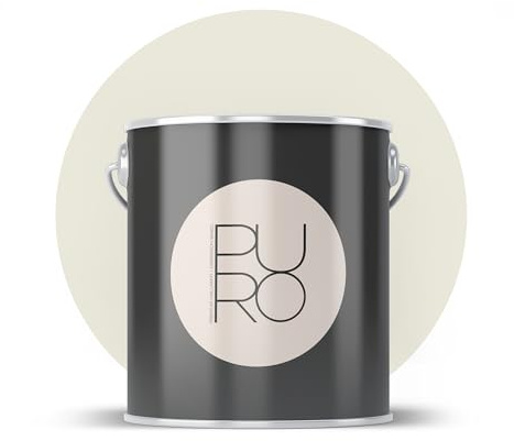 Livingwalls Puro C7007 - Pintura para interiores (2,5 L), color crema