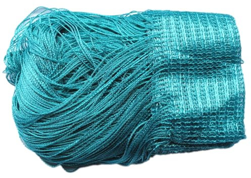 Wambere 2 Stück 1m × 2m Fadenvorhang Linienvorhang Türvorhang Hintergrundvorhang Seilvorhang Schnur Vorhang Gardine Curtain für Fensterdekoration Raumteiler Dekoration Feiertagsdekoration,Blauer See