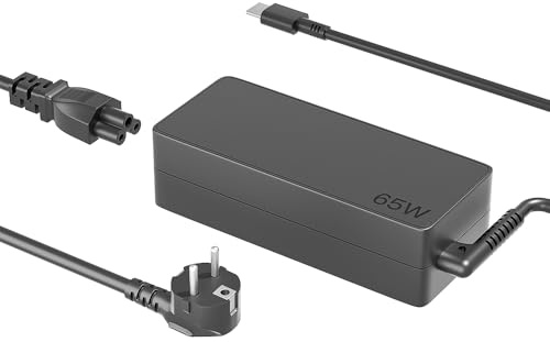 HSXIRQA 65W USB Type C Charger Compatible with Lenovo IdeaPad- Slim 3 5 7 9 IdeaPad/3/5 Pro 2-in-1 Chrome, IdeaPad-Duet/Flex 5G 3 5 7 Chromebook S540 720S 730S S940 Series Laptop Replacement Adapter