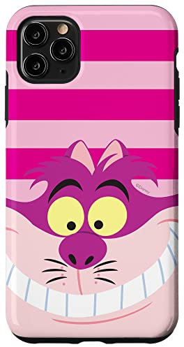 iPhone 11 Pro Max Disney Alice in Wonderland Cheshire Cat Pink Stripes Case