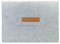 AfitLulu Housse de Protection en Feutre pour Ordinateur Portable 11/13 avec Plusieurs Compartiments - Housse de Protection Ultra Fine pour Tablette et Ordinateur Portable (Gris, 11 Pouces)