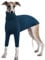 IECOii Greyhound Jumper,Salukis Sweater Dog Pullover Coat GreyhoundWarm Clothes Dogs Turtleneck Shirt Greyhound Warm Vest Whippet Dog Pajamas PJS GreyhoundJumpsuit with Legs,Dogs Fleece Jumper XXL