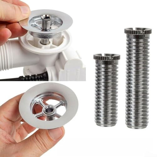 Slotted Head 125pc Brass Kitchen Sink Basket Strainer Waste Threaded Screw Connector (5pc 45 mm)