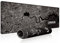 excovip Gaming Mouse Pad XL,Anti-Skid Black Mousepad Extended Extended Large Keyboard Mouse Pad-City Road 900x300mm 0353
