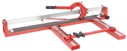 STREND PRO Fliesenschneider 1000mm mit LASER | Fliesen werkzeug PROFI mit TITANIUM schneidrad | 2x Verlängerungsarme, IDEAL für GROSSFORMATFLIESEN | Porzellan, Keramik, Marmor, Glasur, Fliesen
