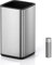 Mbillion Open Top Trash Can, Stainless Steel Waste Bin with Removable Inner Basket， Small Metal Garbage Basket for Modern Bathroom, Office (Sliver, 9L)