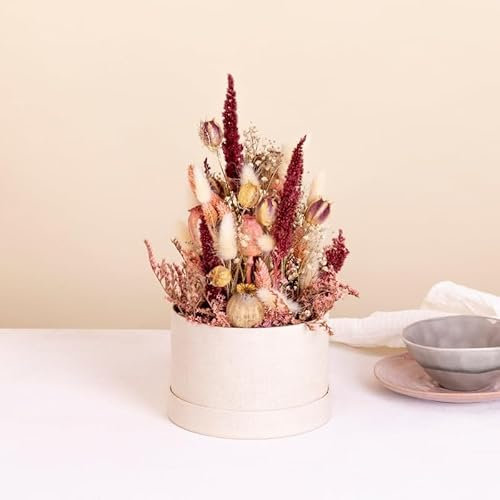 Fleurs et Délices - Bouquet de Fleurs Séchées Moutain Majesty - Fabrication Française Artisanale de Qualité - Assortiment de Fleurs Séchées à Offrir