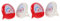 Zerodeko 2 Juegos Termómetro Mini Nevera Portátil Cuarto Congelador Termostato De Nevera Nevera-congelador Refrigerador Temperatura Mini Congelador Rojo El Plastico 2 Piezas * 2