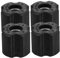 Abaodam 4piezas Kit De Cojinetes De Reemplazo Para Cortacésped Y Desbrozadora Adaptable Tubos De Aluminio Cojinetes Duraderos De Pe Fácil Instalación Para Herramientas De Jardín