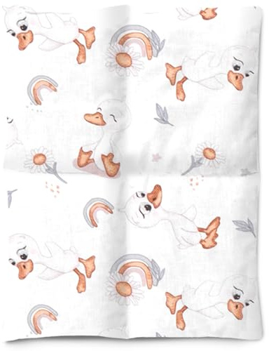 Amilian Kirschkernkissen 30x23 cm - Wärmekissen; Kältekissen mit 100% Kirschkernen - Körnerkissen für Mikrowelle - ideal für Nacken, Schulter, Rücken und Alltag - Entchen