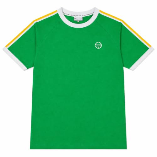Sergio Tacchini Pino Ringer T-Shirt Fern Green/White
