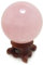 Polar Jade Rosenquarz-Kristallkugel, seltener Kristall, schützende Wirkung, für Dekoration/Heilanwendung/Meditation/Feng Shui, handgefertigt, rosaner Quartz, 55 mm