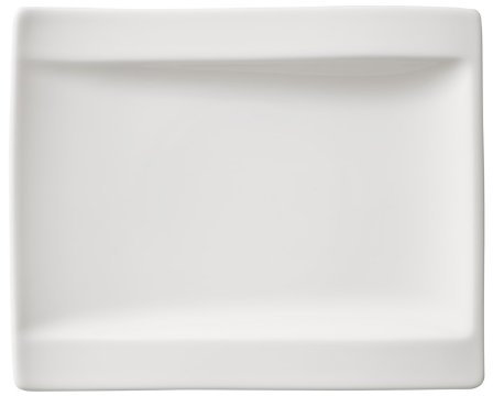 New Wave Villeroy & Boch Lot de 4 petites assiettes à pain/soucoupes 18 x 15 cm