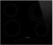 SMEG; Glass ceramic hob (SE364ETD), Black