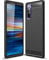 Cruzerlite für Sony Xperia 5 hülle, Kohlefaser Textur Design Abdeckung Anti-Scratch Stoßdämpfung Schutzhülle für Sony Xperia 5 Case (Black)