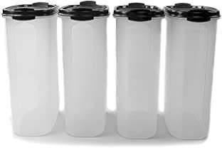 TUPPERWARE Eidgenosse 2,3 L schwarz mit Schütte Vorratsdose Dose Vorrat Modular (4)