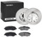 RIDEX 3405B1567 Bremsenset Vorne 240mm - Bremsen Set mit Bremsscheiben und Bremsbeläge Satz