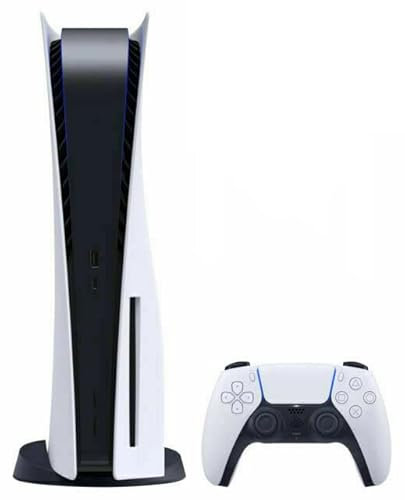 Playtation 5 Disc Version PS.5 Console - 4K-TV Gaming, 16GB GDDR6, 8K Sortie, W-Fi 6. Ultra-High Speed 825-GB SSD - U Deal (Reconditionné)
