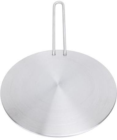 Induktionsscheibe, Diffusor aus Rostfreiem Stahl Leicht zu Reinigen, Schnell und Hygienisch -thermische Leitung für Gasherd (18#)