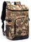 Laripwit Kühlrucksack 32L Groß Taktisch Kühltasche Isolierter Picknickrucksack Leichter Thermo Rucksack mit Kühlfach für Reisen Camping Mittagessen Strand, Camo