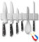 Iman Cuchillos de Cocina 25cm Ninonly Soporte Cuchillos Cocina Acero Inoxidable con Potente Imán Cuchillos Barra Magnética para Cuchillos para Cuchillos Cocina,Espátulas,Tijeras