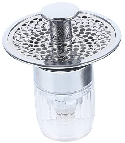 NULYLU Tappo Di Scarico Del Lavandino Scolapiatti Staccabile Filtro Per Lavandino Del Bagno Tappo Struttura Pulizia Facile
