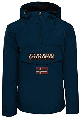 Napapijri Herren RAINFOREST M SUM 1 Jacke,, per pack Blau (Blu Marine 176), Small (Herstellergröße: S)
