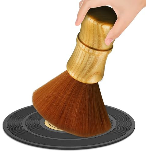 enregistrer et stylet poussière Brosse souple Album Aspirateur antistatique de nettoyage de vinyle