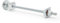 Hot Flow | Luxury Radiator Wall Bracket for Cast Iron Radiator - Chrome