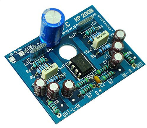 Phono preamp, phono preamplifier, RIAA preamplifier KP200 pcb