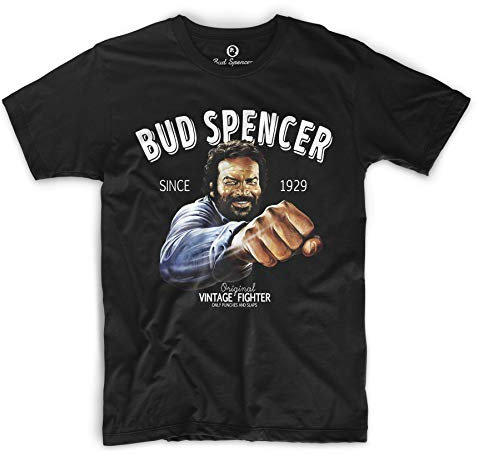 Bud Spencer® - Punch - T-Shirt (schwarz) (L)