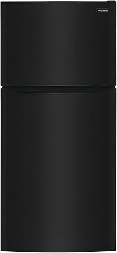 Frigidaire FFTR1835VB 30 Top Freezer Refrigerator with 18.3 cu. ft. Capacity LED Lighting Frost Free Defrost ADA Compliant in Black