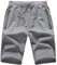 Tansozer Kurze Hosen Herren Shorts Sport Sommer Jogginghose Herren Kurz Shorts Baumwolle Gym Sweat Shorts Jogging Fitness Hose Grau S