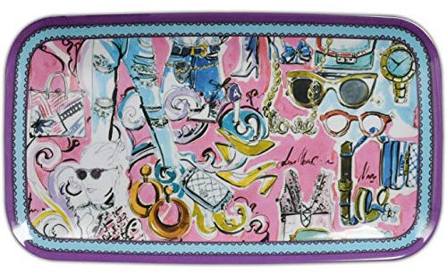 Baci Milano Vassoio Rettangolare in melamina ITRAY1.ITA01 Baci Italia Moda Donna