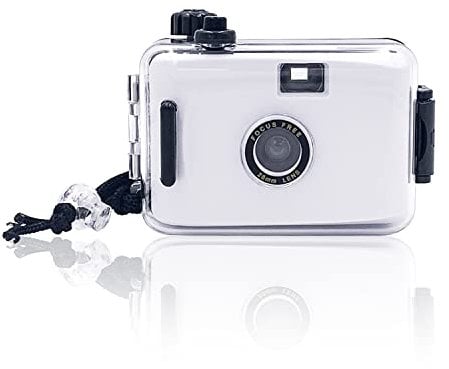 Film Camera 35mm 135 Specifications Reusable Underwater Camera (白色)