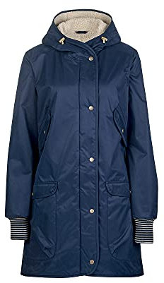 Finside W Suomukka Blau - Wasserdichter warmer Damen Winter Wendeparka, Größe 34 - Farbe Navy