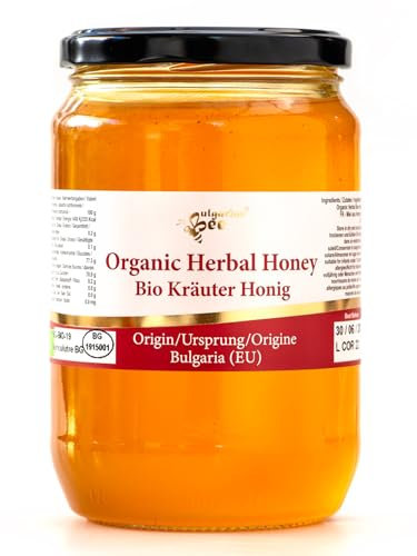 900 g Bio Kräuter Bienenhonig