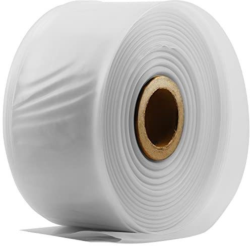 Dachrinnenschlauch 150 mm breite 50 my Schlauchfolie 500 m Folienschlauch Schlauch Regenrinne FASTON®