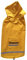 DRESSOOS Hundebekleidung Regenmantel Duschhaube Für Hund Reflektierender Regenmantel Gelber Hunderegenmantel Regenmantel Für Haustiere Golden Retriever Regenjacke Hundekleidung Großer Hund