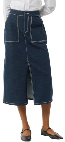 Comma Elastischer Denimrock mit dunkler Waschung