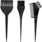 3 Pieces Hair Coloring Brush Hair Dye Tools for DIY Hair Coloring Salon Hair Dyeing Kit for Hair Tint Dying Coloring Applicator
