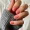 24 Stück Nägel Zum Aufkleben - Press on Nails mit Kleber, Kunstnägel Fake Nails für Nails Art,Schöne Square French Fingernägel (Rosa)