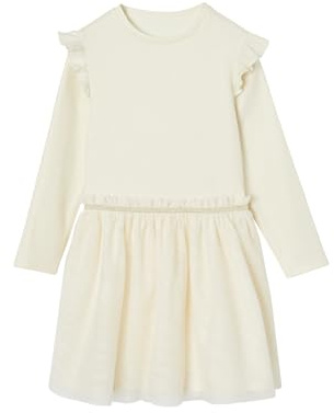 Vertbaudet Festliches Mädchen Kleid mit Tüll
