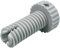 VIOKS Gerätefuß Ersatz für Bosch Siеmens 00611942 611942 Standfuß - Fuß Trocknerfuss 52 mm x 27 mm Ø Grau für Avantixx Classixx Extraklasse Exxcel Trockner Wärmepumpentrockner