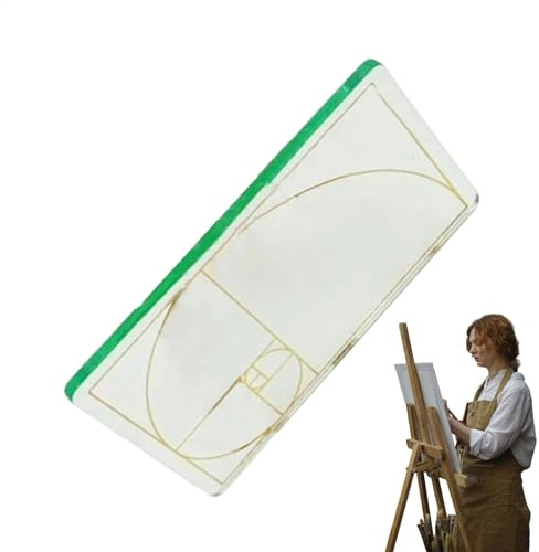 Mass Slid mit goldenem Ausschnitt zum Bemalen - Visualisierung zum | Zeichnen, Goldschnittwerkzeug Kunter Tool | Goldener Cuttermesser, transparenter Goldschnitt, Flammenbetrachter
