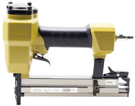 Pneumatic V-Nailer Picture Frame Joiner V1015 Professional DIY Framing Nail Gun Power Joining Tool for Frame Fixing (with 7#Corner Nails)