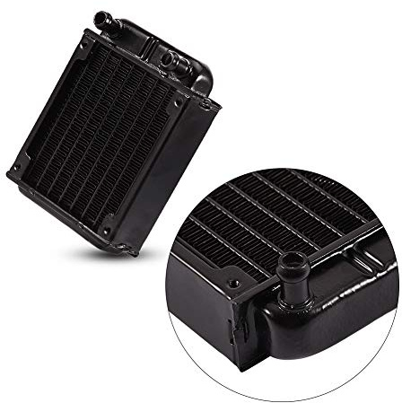 Yctze Aluminium-Kühler, Wasserkühlung, Kühlerreihe, 80 Mm, für PC-CPU-Kühlkörper – Effizientes Wärmereduzierungsdesign