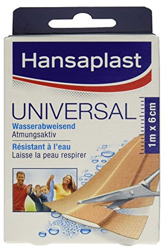 Hansaplast Universal Pflaster Wasserabweisend 1m x 6cm